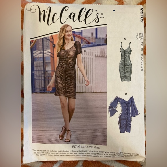 McCall’s Sewing Pattern 8109 - Picture 2 of 3